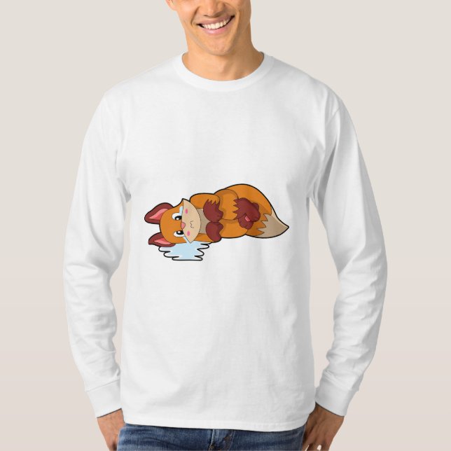 Fox beim Weinen T-Shirt (Vorderseite)