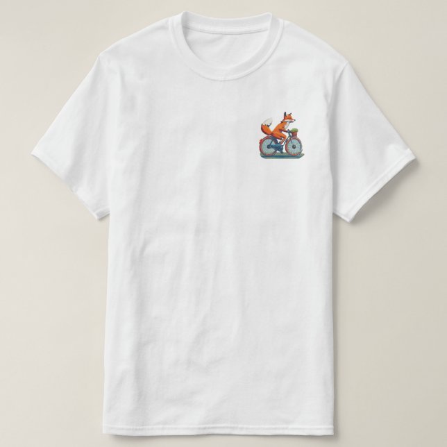 Fox Bicycle T-Shirt (Design vorne)