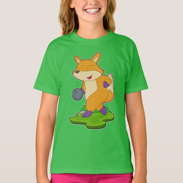 Fox Bowling Bowling T-Shirt (Vorderseite)
