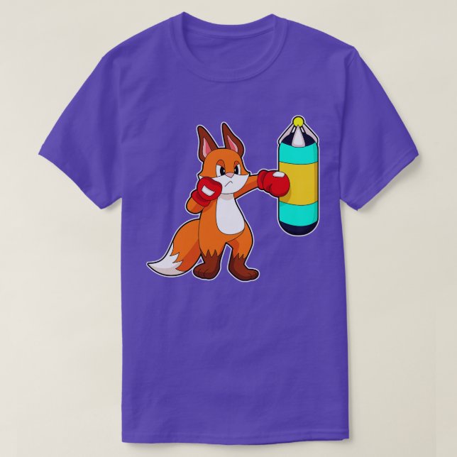 Fox Boxer Beutel T-Shirt (Design vorne)