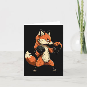 Fox Boxing Gloves Boxer Mixed Martial Arts Kickbox Karte