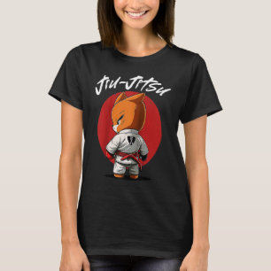 Fox Brazilian Jiu Jitsu und Grappling Raglan T-Shirt