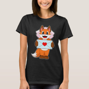 Fox Bride Letter Wedding T-Shirt
