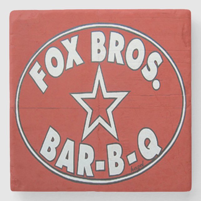 Fox Bros Atlanta, Fox Bros, Fox Bros Steinuntersetzer (Vorderseite)