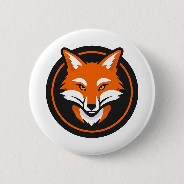 Fox Button (Vorderseite)