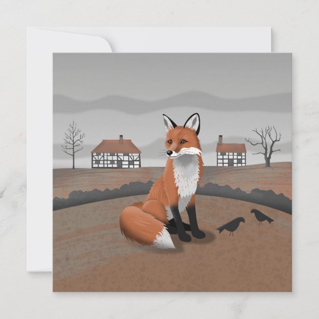 Fox card (Vorderseite)