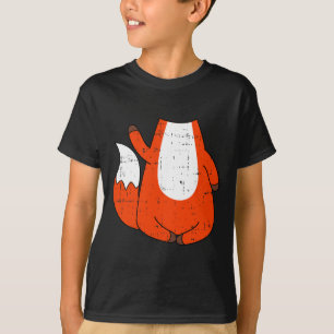 Fox Costume Niedlich Easy Animal Halloween-Geschen T-Shirt