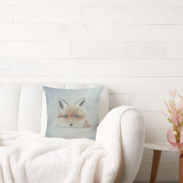 Fox cushion pillow kissen