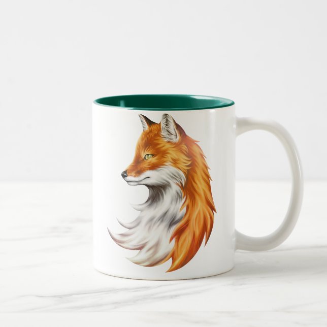 Fox de magie - Tasse (Droit)