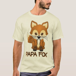 Fox de papa - T-shirts de famille de Fox