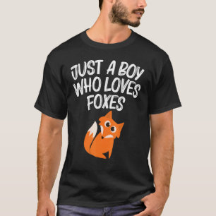 Fox-Designs für Jungen Kinder Füchse Tierwelt T-Shirt