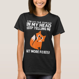 Fox Designs für Männer Füchse Tiere 6 T-Shirt