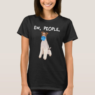 Fox Dog Terrier Mask Hard Hair T-Shirt