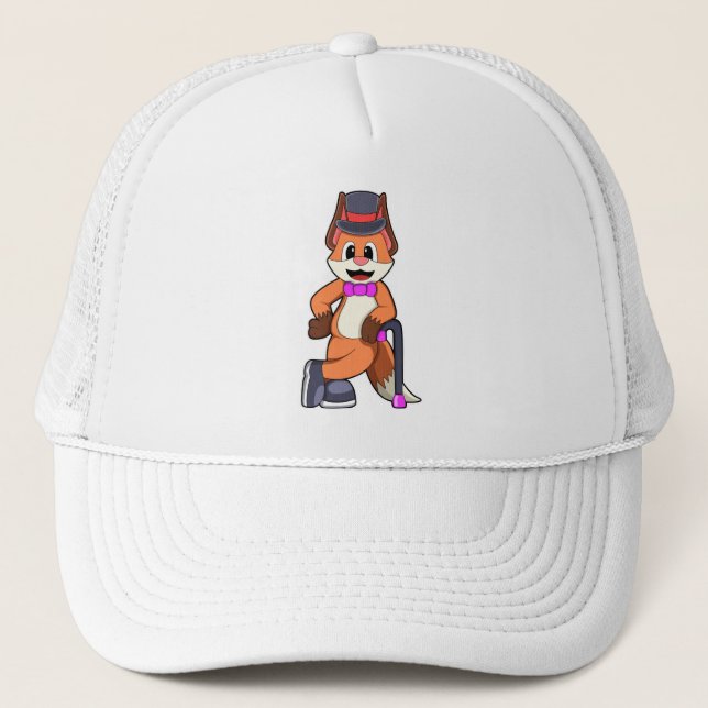 Fox en Gentleman avec Casquette et bâton (Devant)