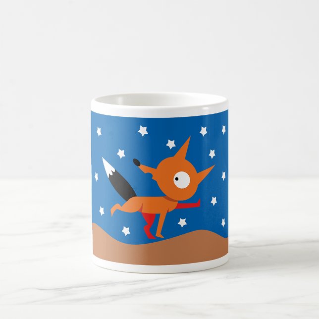 Fox Et Stars Mug (Créateur téléchargé)