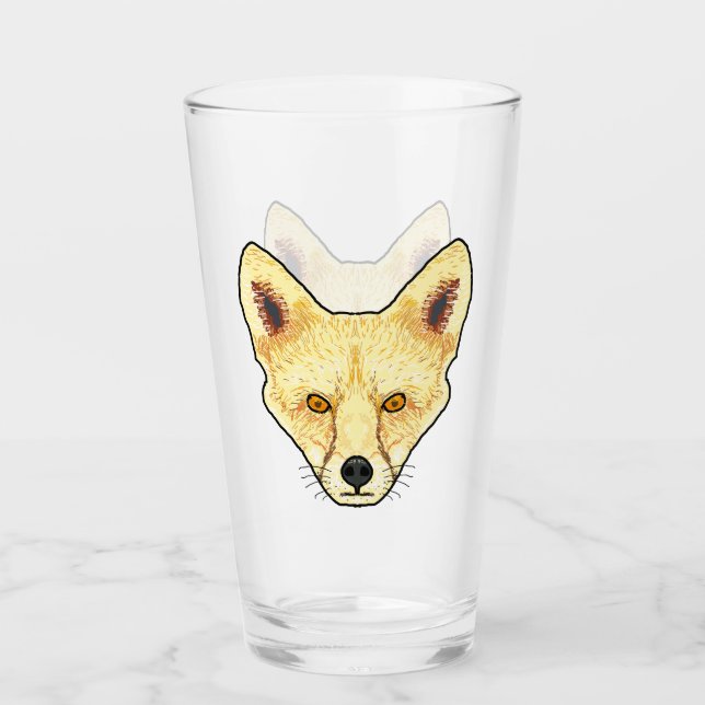 Fox Face Glas (Vorderseite)