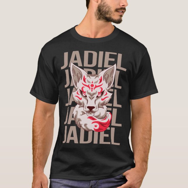 Fox Face - Jadiel Name T-Shirt (Vorderseite)