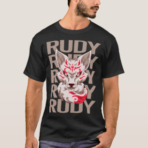 Fox Face - Rudy Name T-Shirt
