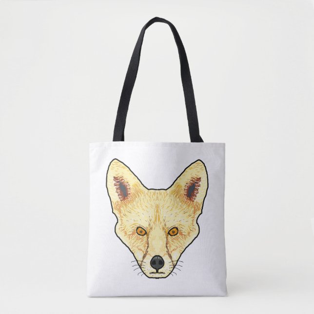 Fox Face Tasche (Vorderseite)