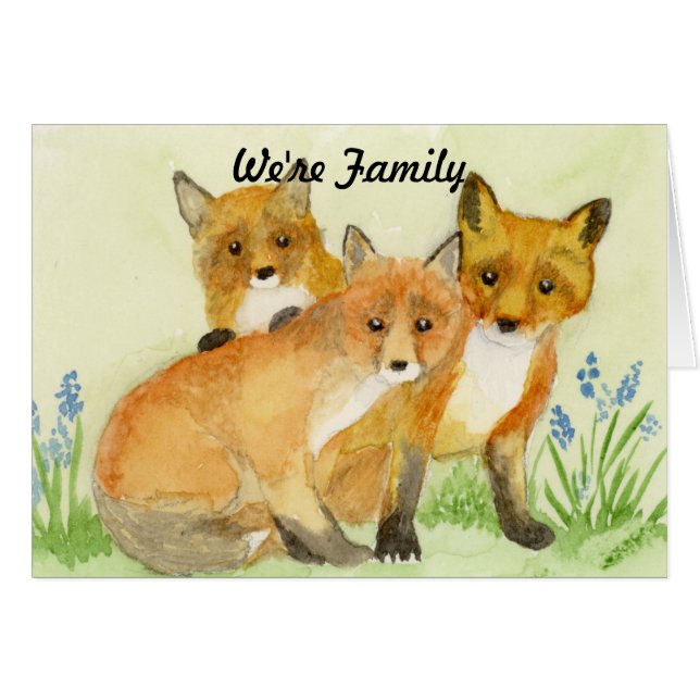 Fox-Familie (Vorderseite (Horizontal))