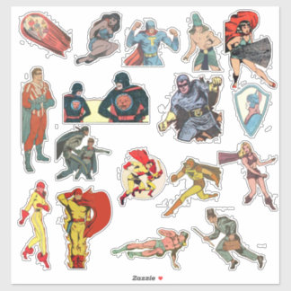 Fox Features Stickers Set #1 Aufkleber