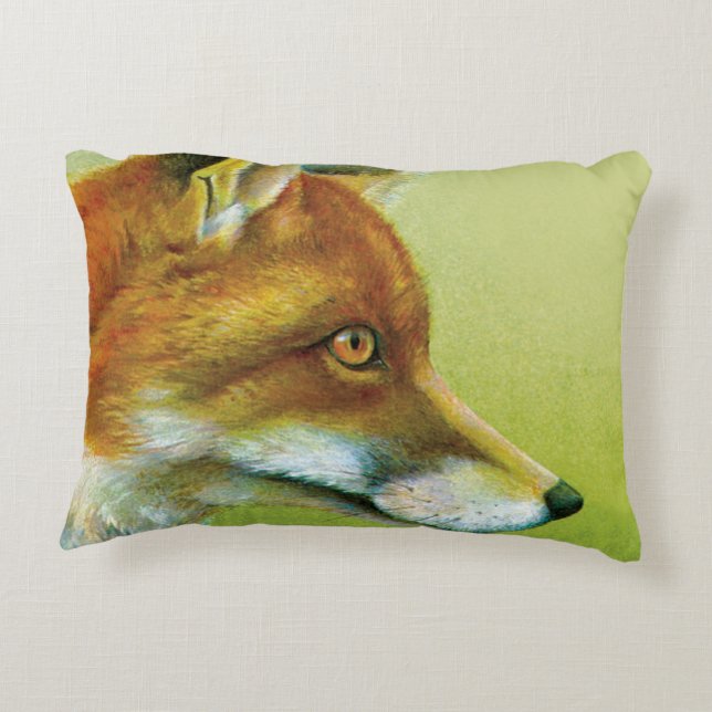 Fox Fine Art Malerkissen Dekokissen (Rückseite)