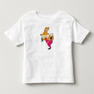 Fox Fitness Dumbbell Kleinkind T-shirt