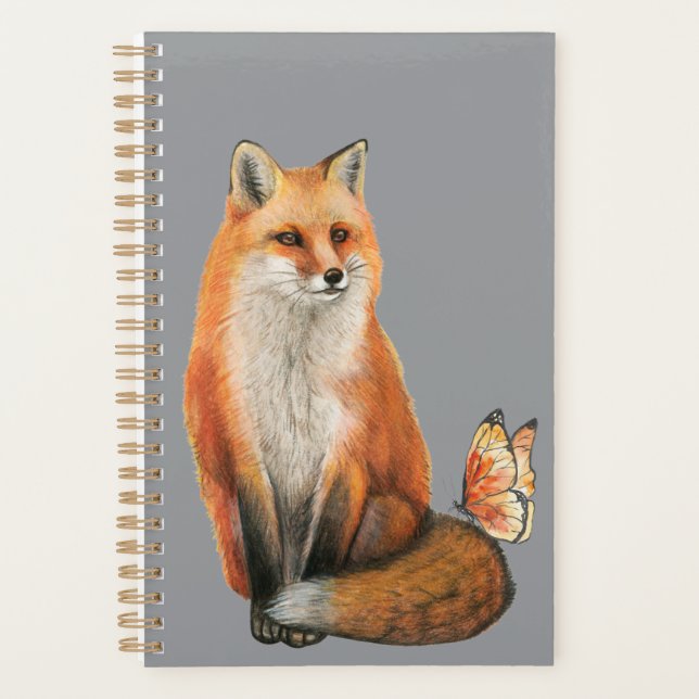 Fox & Flutter Planer (Vorderseite)