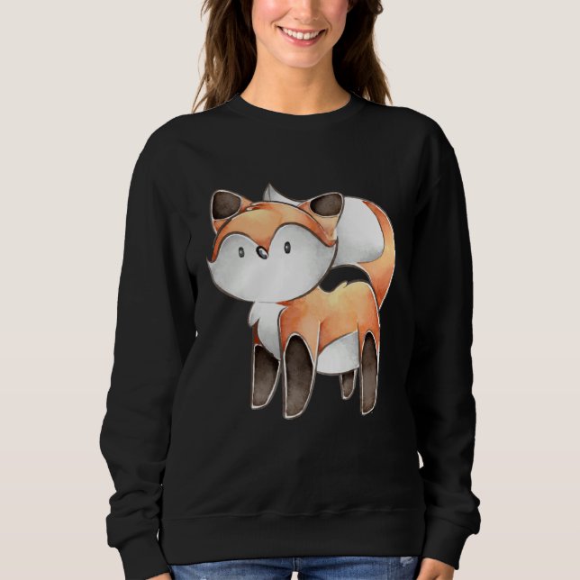 Fox  for women men children  3 sweatshirt (Vorderseite)