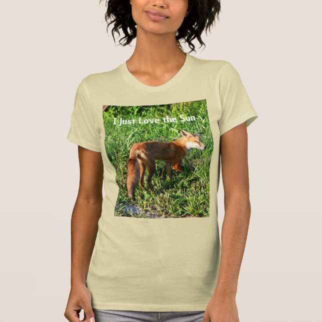 Fox Foto T - Shirt (Vorderseite)