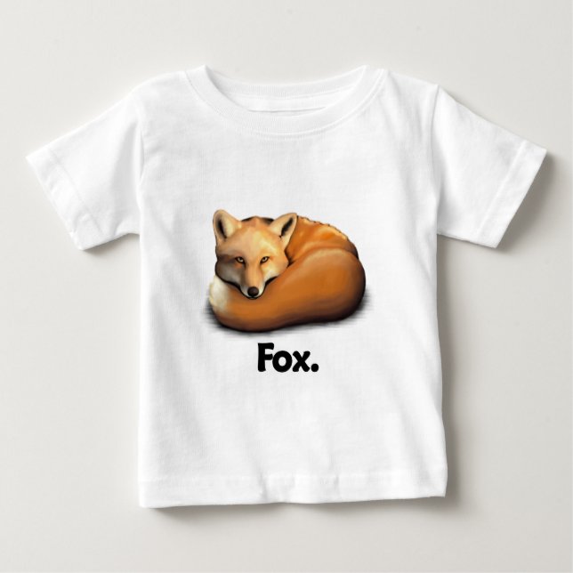 Fox Fox. Baby T-shirt (Vorderseite)