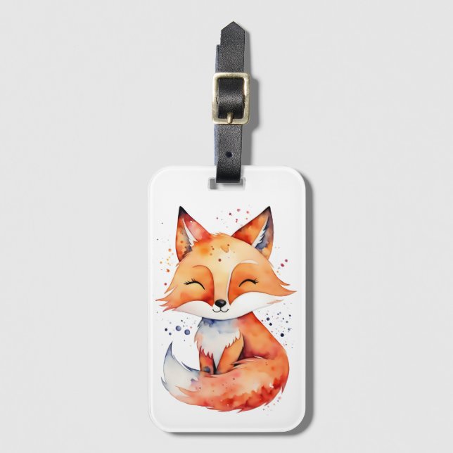 Fox Gepäckanhänger (Vorderseite Vertikal)