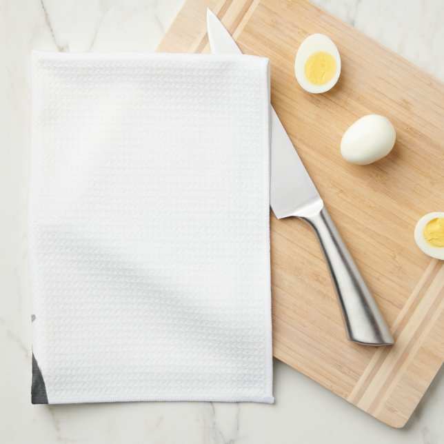 Fox-Geschirrtuch (Front) Handtuch (Viertel Falte)