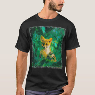 Fox gezeichnet Art T-Shirt