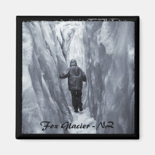 Fox Glacier - Neuseeland 4 (Kühlschrankmagnet) Magnet