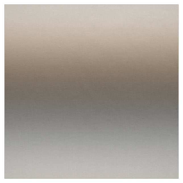 Fox graues schwarz-braunes Gradient Ombre Farbstof Stoff (Muster)