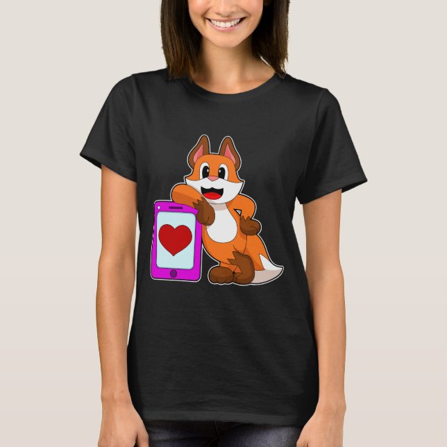 Fox Heart T-Shirt (Vorderseite)