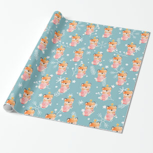 Fox Holidays Anpassen Geschenkpapier