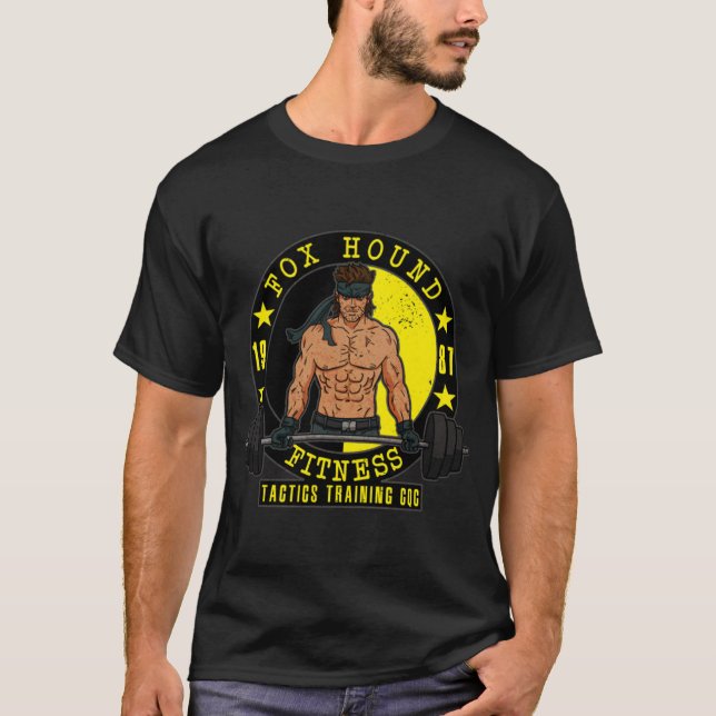 Fox-Hound-Fitness T-Shirt (Vorderseite)