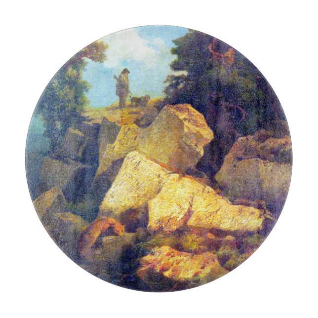 Fox Hunt Josef Navrátil nach 1850 Schneidebrett (Vorderseite)