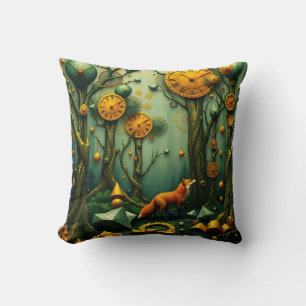 Fox im Schlosswald Kissen