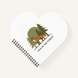 Fox im Wald Notizbuch