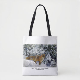 Fox im Winter (1904) von Bruno Liljefors Tasche