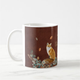 Fox in Fall Foliage Dankbar für Freunde wie Sie Kaffeetasse