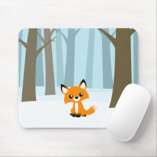 Fox in Forest Mousepad