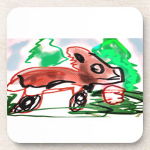 Fox in Frühjahr