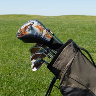 Fox in Gingham Golf Headcover