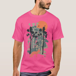Fox in the Forest - Natur Outdoor Wandern A T-Shirt