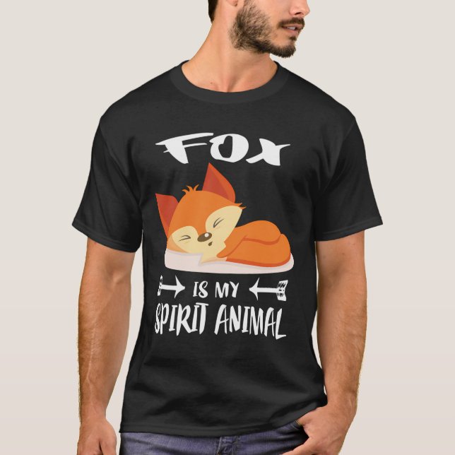 Fox ist mein geiles Tiergeschenk T-Shirt (Vorderseite)