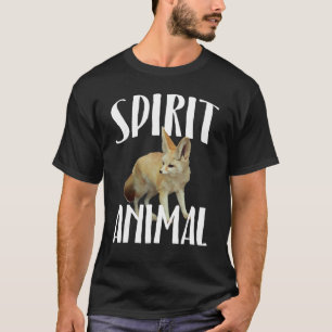 Fox ist mein Geist Tier Red Arctic Fennec Grauen F T-Shirt